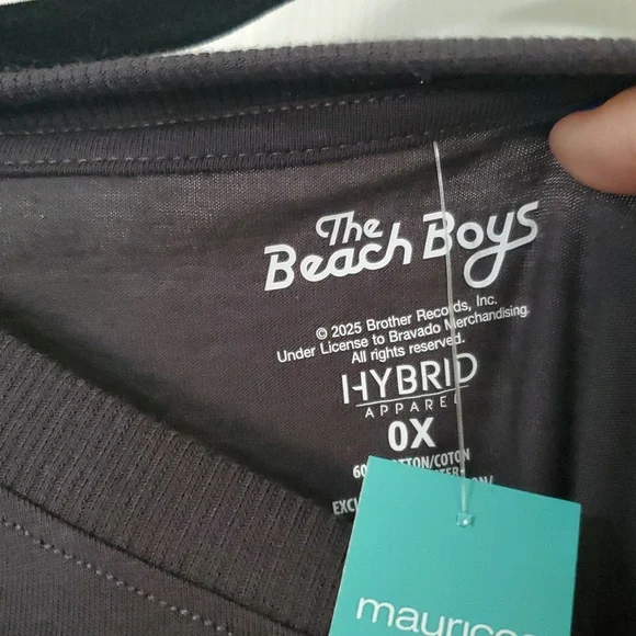 Maurices Graphic Tee - Gray with Blue and Red - Picture 4 of 5